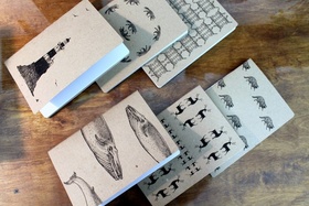 Тетрадь в крафтовой обложке. Kraftbook